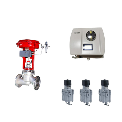 Chinese Pneumatic Control Valve With Intelligent Original Neles ND7000Valve Positioner And EMERSON limit switch