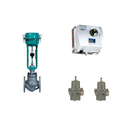 Chinese Pneumatic  Control Valve with Neles ND9000 Intelligent  Valve Positioner With Fisher 67CFR Filter Regulator