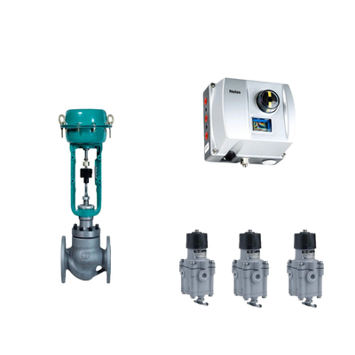 Chinese Pneumatic  Control Valve with Neles ND9000 Intelligent  Valve Positioner With Masoneilan 78-40 filter regulator