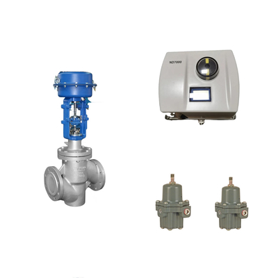 Chinese Pneumatic Control Valve With Intelligent Original Neles ND7000Valve Positioner And Fisher 67CFR Filter Regulator