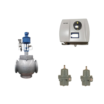 Chinese Pneumatic Control Valve With Intelligent Original Neles ND7000Valve Positioner And Fisher 67CFR Filter Regulator