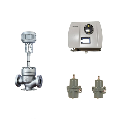 Chinese Pneumatic Control Valve With Intelligent Original Neles ND7000Valve Positioner And Fisher 67CFR Filter Regulator