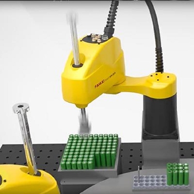 Mini Scara Robot SR-3iA Of 4 Axis Industrial Manipulator For Assembly And Material Handling
