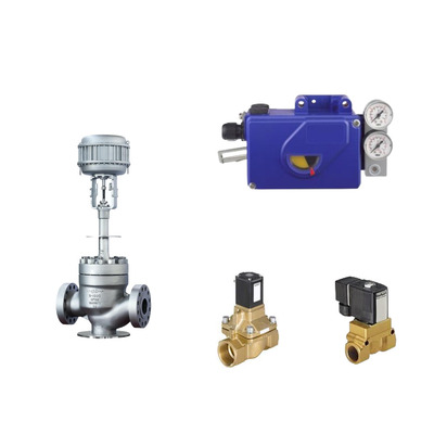 Chinese Pneumatic Control Valve With Intelligent Original Foxboro SRI990 Valve Positioner  And Burkert Solenoid Valve