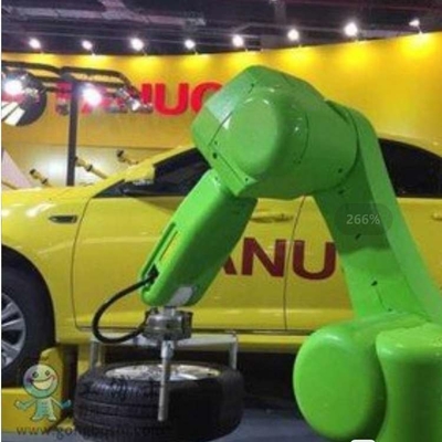 6 Axis Robotic Arm Fanuc CR-15iA With CNGBS Robot Gripper For Cnc Handling As Collaborative Robot