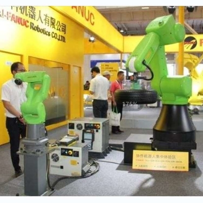 6 Axis Robotic Arm Fanuc CR-15iA With CNGBS Robot Gripper For Cnc Handling As Collaborative Robot