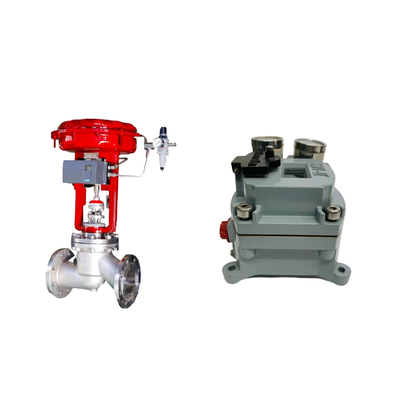 Chinese Pneumatic Control Valve With  Masoneilan SVI2-21123121 Valve Positioner And ASCO Solenoid Valve