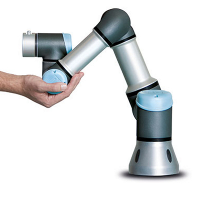 UR3 Universal Robot Cobot With Gripper As Assembly Machine For Engine Assembly