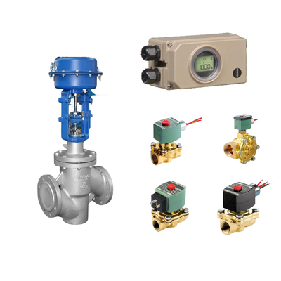 Chinese Pneumatic Control Valve With YT-400/405/430/435 Series Lock Up Valves And Samson 3730-3 Valve  Positioner