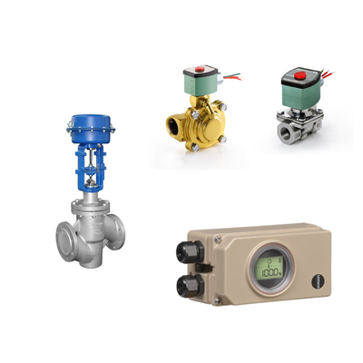 Chinese Pneumatic Control Valve With YT-400/405/430/435 Series Lock Up Valves And Samson 3730-3 Valve  Positioner