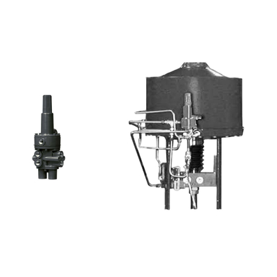 Chinese Pneumatic Control Valve With Samson 3730-3 Valve Positioner And Fisher 377 Pressure Sensing Trip Valves