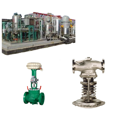 Natural Gas Skid With Samson 41-23 Stainless Steel Self-Operated Pressure Reducing Valve