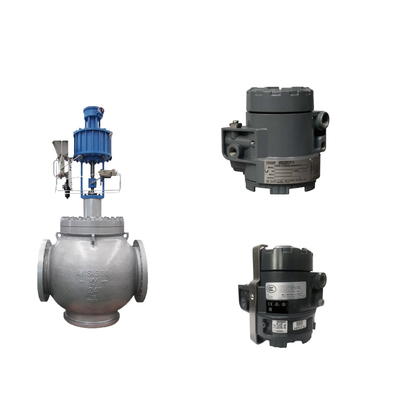 Globe Valve With Masoneilan SVI2-AP Series Valve Positioner And Fisher 846 Electro Pneumatic Transducer
