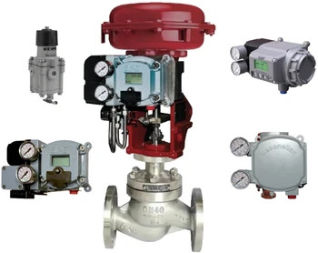 Masoneilan Positioner SVI2 and BURKERT Solenoid Valve For Chinese Pneumatic Control Valve