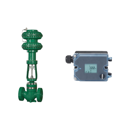 Samson 3725 Electropneumatic Positioner And Burkert Type 5404 Solenoid Valve Are Used For Control Valve