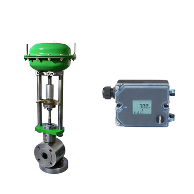 Samson 3725 Electropneumatic Positioner And Burkert Type 5404 Solenoid Valve Are Used For Control Valve