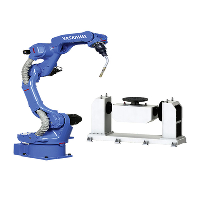 6 Axis Arm Robot Yaskawa AR1440 With CNGBS Welding Positioner For Mig Welding Robot Automation