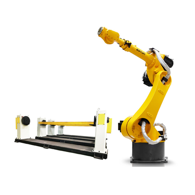 Handling Robot Arm 6 Axis ER50-2100 With CNGBS Welding Positioner For Material Handling Robot