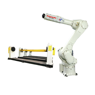 Kawasaki RS010N 6 Axis Robotic Arm With CNGBS Welding Positioner For Welding Robot