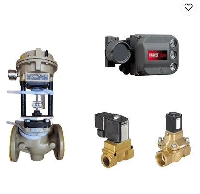 SAMSON Pneumatic Linear Actuator Control Range With DVC6200 Positioner And BURKERT Solenoid Valve