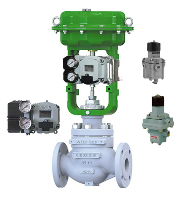 Masoneilan Regulator 78-40 and SVI II AP Digital Valve Positioner with Display and Hart Communication for Control Valve