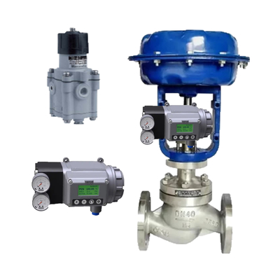 Chinese Pneumatic Control Valve With Original MASONEILAN Model Pneumatic Positioner SVI3 And Regulator 78-40 In Stock