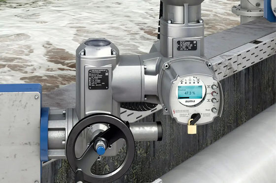 Cinese Electric Valve With Auma Electric Actuator