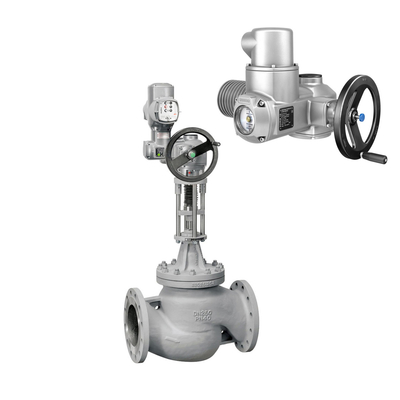 Auma Electric Valve Actuator With Chinese Control Valve Body Manufacturer For Valves