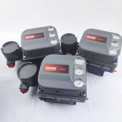 Control Valve Body With Fisher DVC6200 Valve Positioner Controller