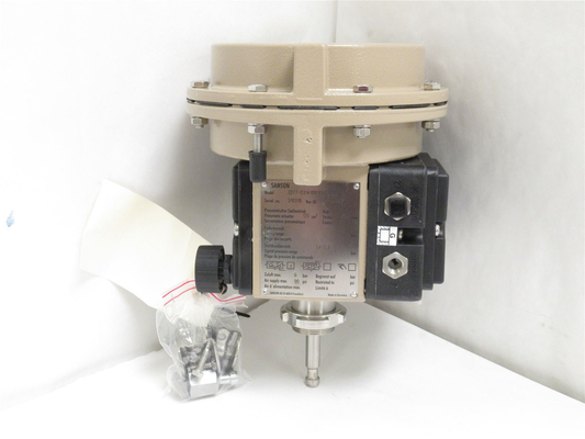 Samson 3277 Pneumatic Diaphragm Actuators With Chinese Globe Valves And Samson 3730-3 Digital Valve Positioner