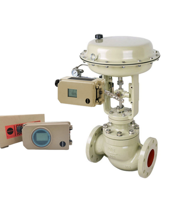 Samson 3277 Pneumatic Diaphragm Actuators With Chinese Globe Valves And Samson 3730-3 Digital Valve Positioner