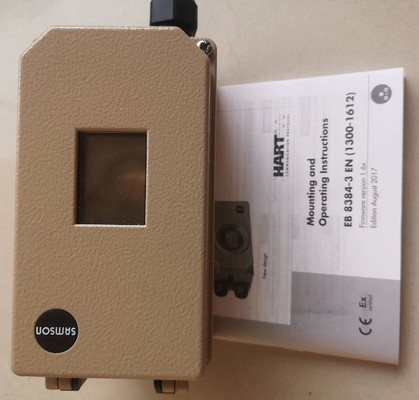 Samson 3730-3 Electro Pneumatic Positioner(HART) Wi/3277 Pneumatic Diaphragm Actuator Assembly With Chinese Control Valv