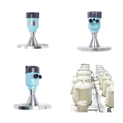 Oil Storage Tank Liquid Level Measurement Instrument Equipped With FEEJOY RRF5 80GHz Radar Level Transmitter