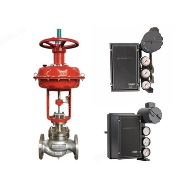 Accurately Throttling Fisher 3620J Electro Pneumatic Valve Positioner With Fisher Regulator And ASCO Solenoid Valve
