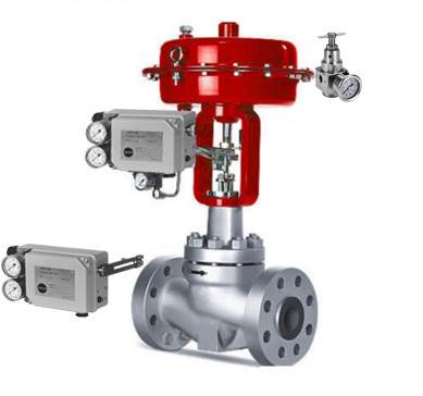 New and Original Chinese Pneumatic Control Valve with Samson Valve Positioner and Pressure Regulator Stock Supplier