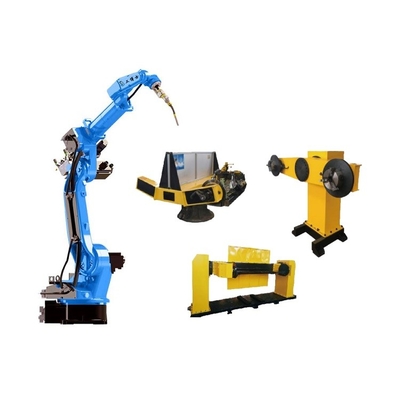 6 Axis Laser Welding Robot Arm CNGBS GBS6-C2080X With Welding Positioner For Welding Robot
