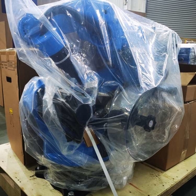 6 Axis Laser Welding Robot Arm CNGBS GBS6-C2080X With Welding Positioner For Welding Robot