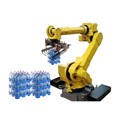 Robotic Palletizer FANUC M-710iC/70 Glass Vacuum Lifter Handling Machine Robot Liquid Handling Robot Stock Supplier