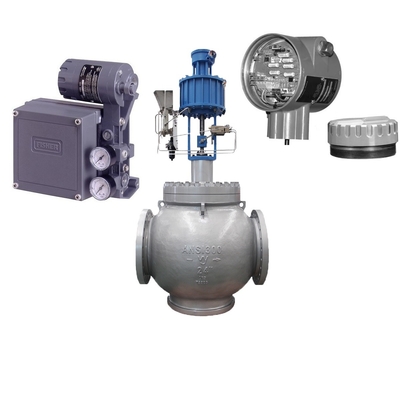 Chinese Globe Valve With Original Brand New Emerson Fisher 4211 Transmitter Fisher 3582i Valve Positioner