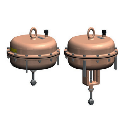 Samson 3241 control valve and 3271-750 square centimeter pneumatic actuator with 3730-4 valve positioner