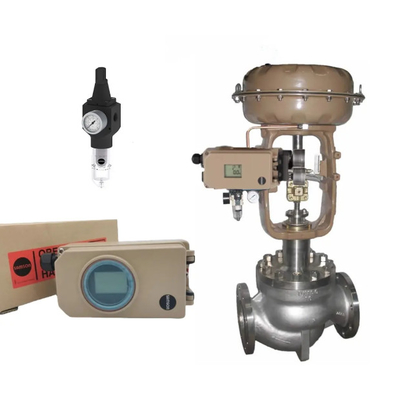 Samson 4708 Pressure Regulator With 3730 Valve Positioner W/ HART &amp; Feedback And Chinese Pneumatic Conrtol Valves