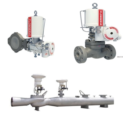 Pressure Reducing &amp; Desuperheating Station With Flowserve Valtek VR Actuator And 3200MD Valve Positioner
