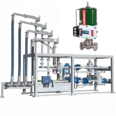 Pressure Reducing Regulating Skids Are Equipped With Flowserve Control Valves Actuator Logix 3800MD Positioners