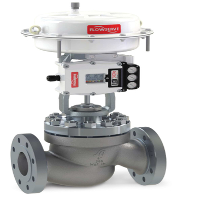 Pressure Reducing Regulating Skids Are Equipped With Flowserve Control Valves Actuator Logix 3800MD Positioners