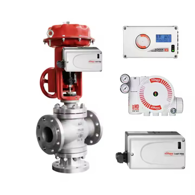 New And Original Electro Pneumatic Control Valve With Flowserve Positioner Logix 3200MD 520MD PM5 Valve Positioner