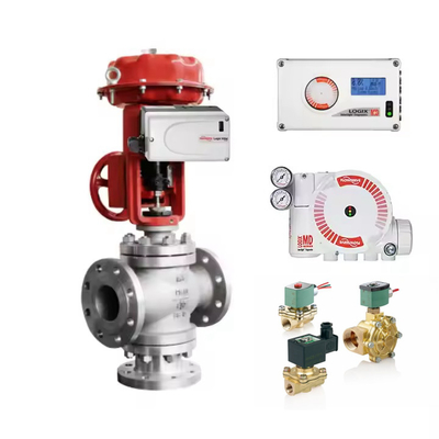 New And Original Flowserve Logix 520MD Pneumatic Control Valve With China Valve Parts
