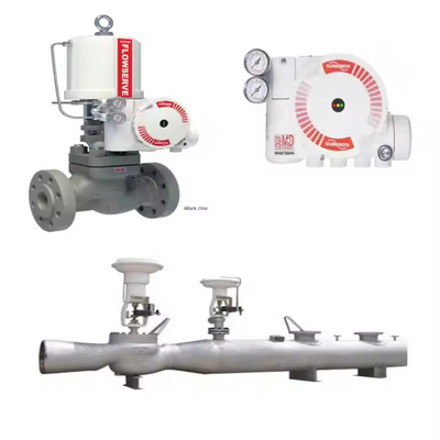Pressure Reducing&Desuperheating Station With Flowserve Mark One Control Valve Valtek Actuator And 3200MD Valve Positi