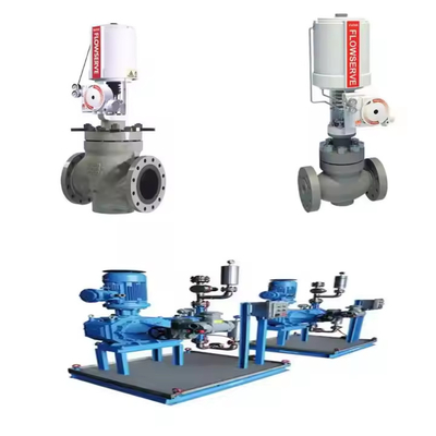 Pressure Reducing&Desuperheating Station With Flowserve Mark One Control Valve Valtek Actuator And 3200MD Valve Positi