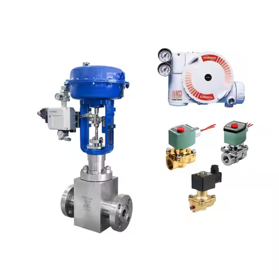 Flowserve Logix 3200MD Flow Control Valve digital positioner and filter regulator