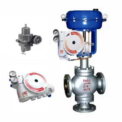 Flowserve Logix 3200MD Flow Control Valve digital positioner and filter regulator